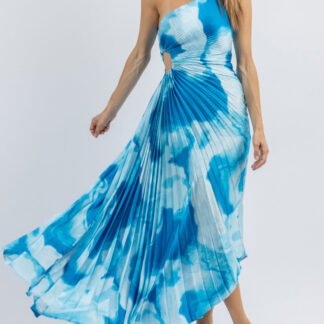 Surf Blue Midi Dress