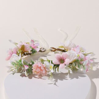 Dusty Rose Lily & Malus