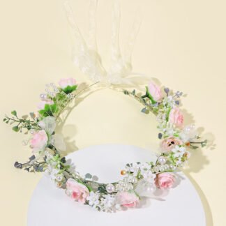 Dreamed White Pearl Pink Roses