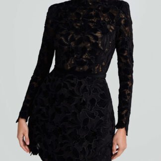Elegant And Sophisticated Lace Mini Dress