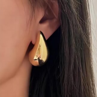 Hollow Water Drop Earrings, Personalized Earrings, Dopamine Earrings